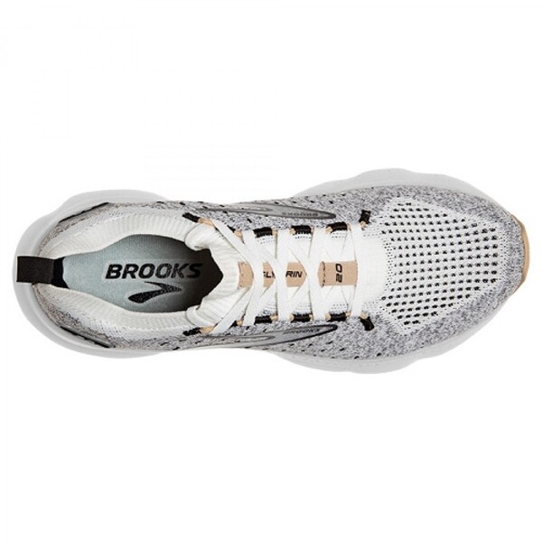 Brooks Glycerin SF 20 女 慢跑鞋 運動 路跑 甘油系列20代 白黑灰 [1203721B163], , large