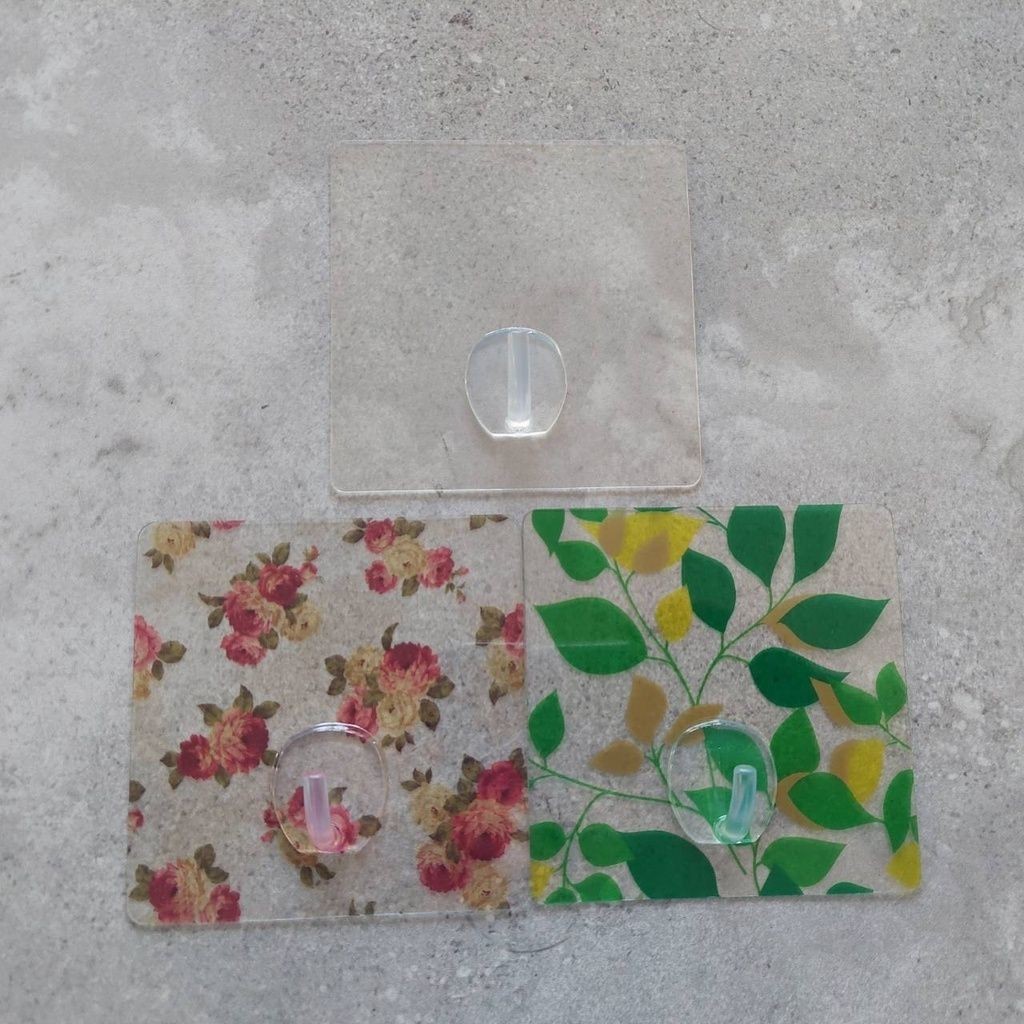 [熊好貼國際]多功能無痕掛勾  重複貼（平整光滑面適用） 免釘掛鉤 無痕免釘 壁掛 免安裝 貼片式 台灣製造國貨, , large