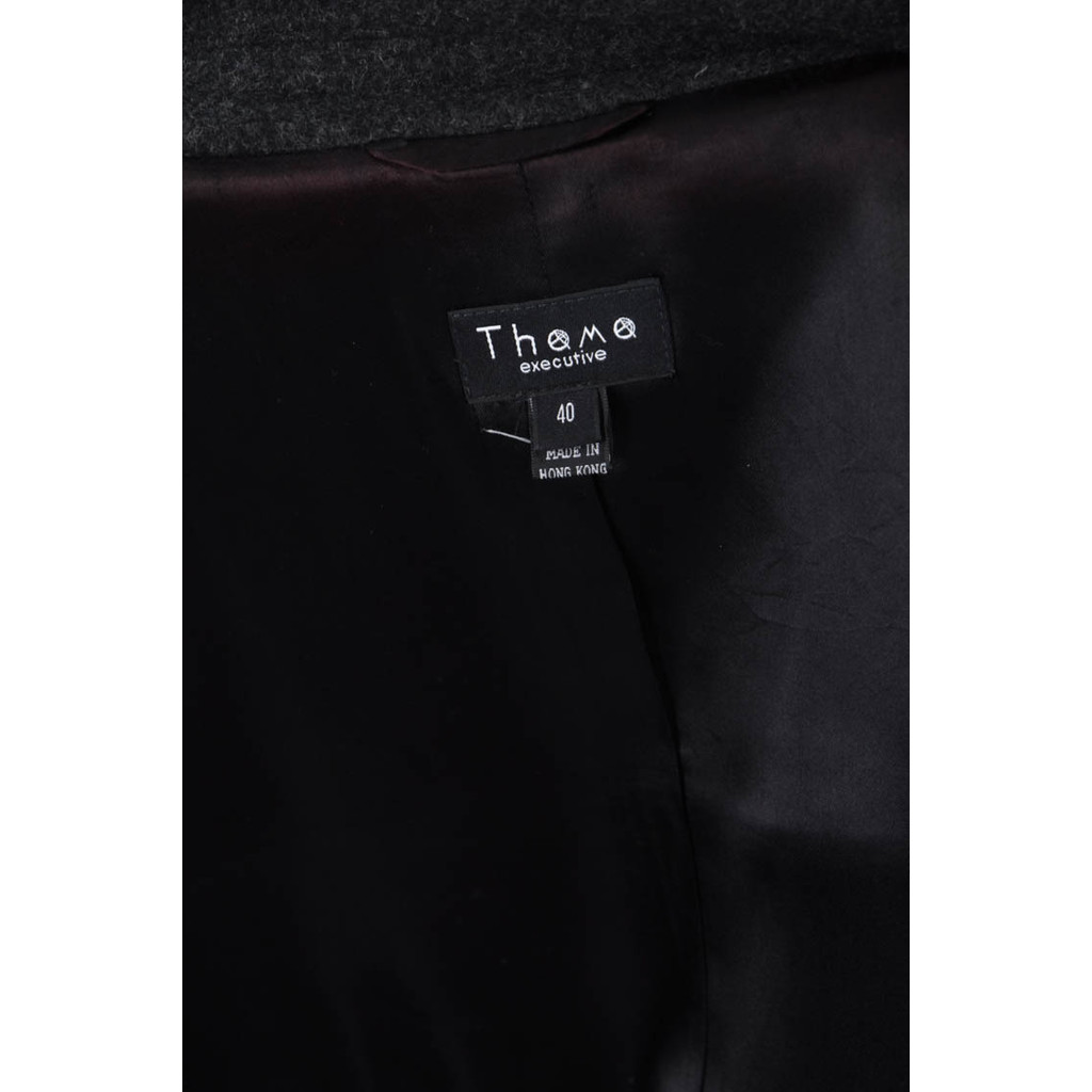 (L) thomo大衣灰色外套二手衣, , large