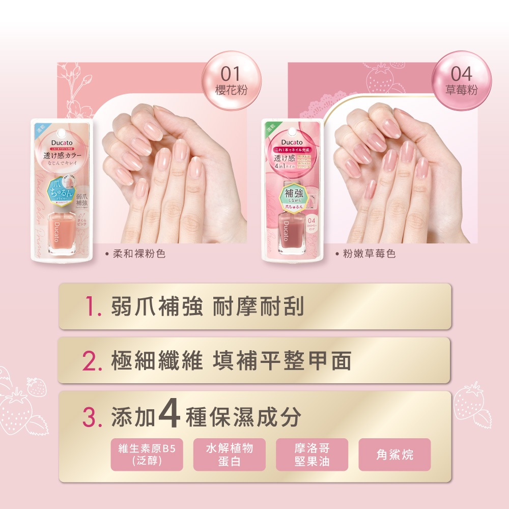 【千康購物網】Ducato 琉璃光感指甲油9ml (共2色)(基底/指彩/速乾/亮光4in1)【新品上市】, , large