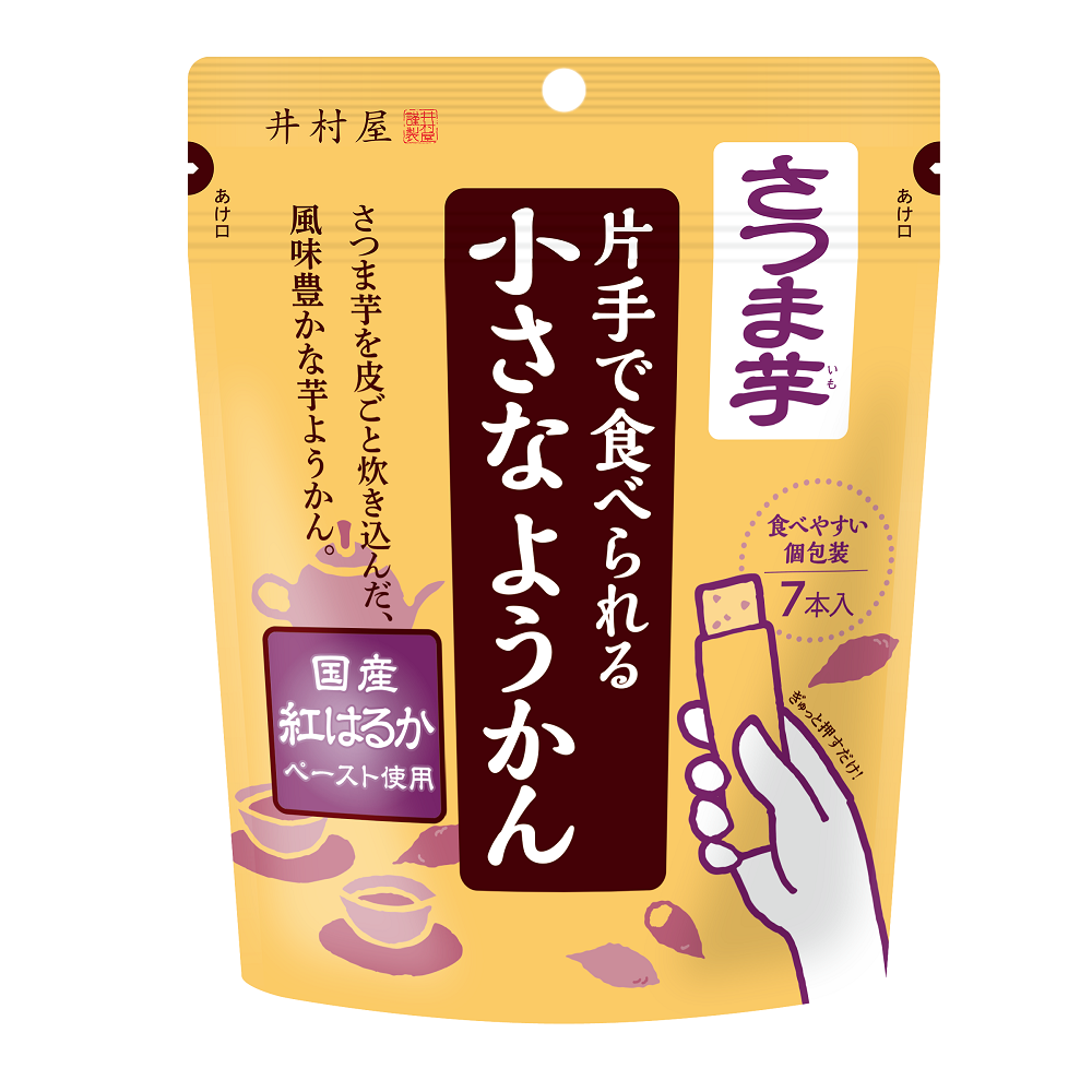 日本井村屋單手食用小羊羹(地瓜), , large