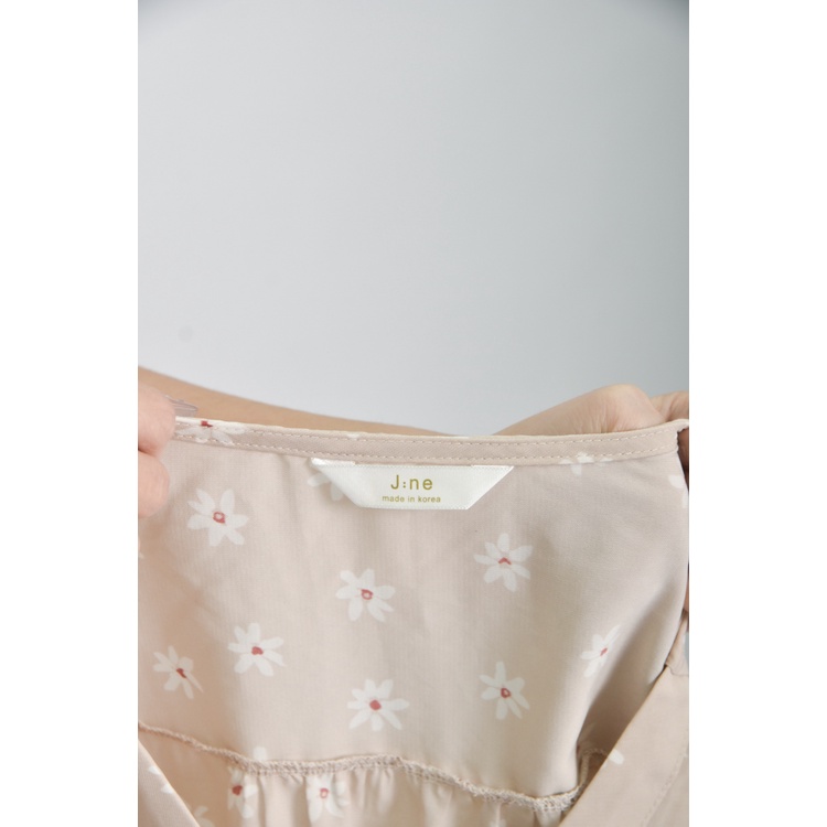 (XL) j ne韓牌碎花粉色長袖上衣二手衣, , large