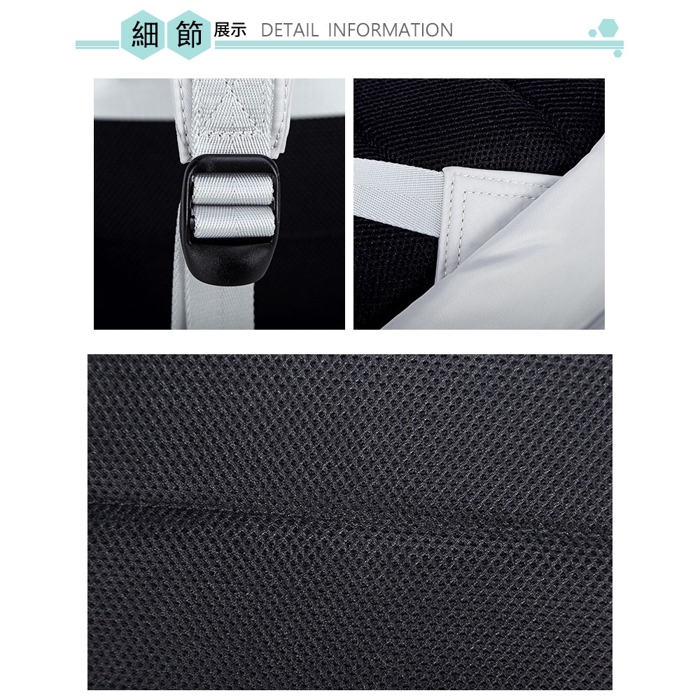 SPRING-尼龍布筆電商務後背包 輕量大容量防潑水耐磨透氣 14吋筆電防震後背包 情侶後背包 A4尼龍後背包-多色(0-55047), , large