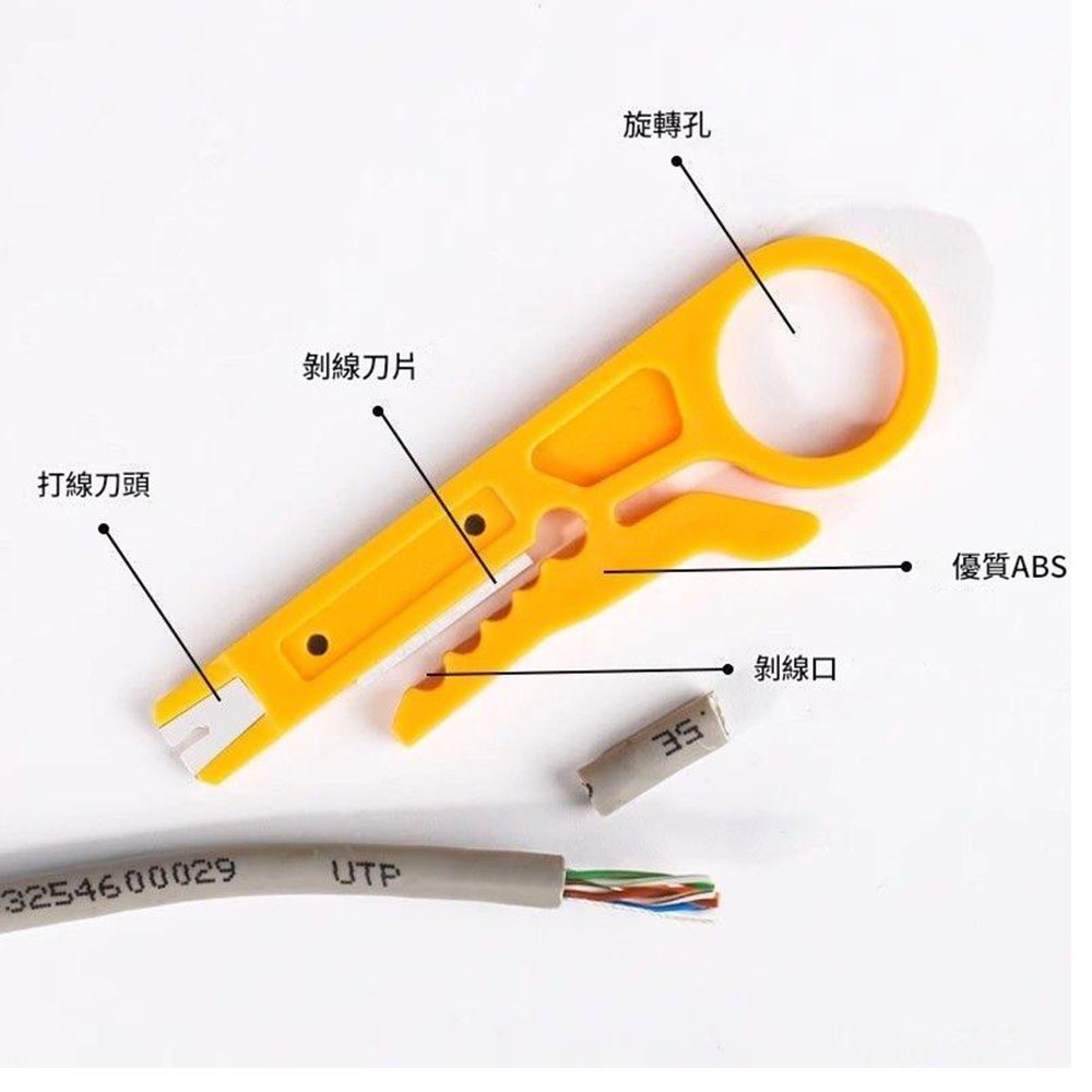 Yellow wire stripper, , large