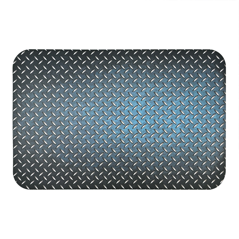 【Monster】 Soft Diatomaceous Earth Printed Mat &ndash; Industrial Loft Style (58x38cm) &ndash; Dark Gray, , large