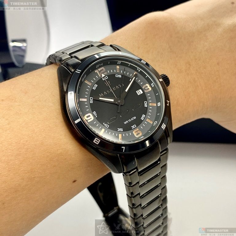 [TIMEMASTER] MASERATI watch, 46mm, R8853124001, , large