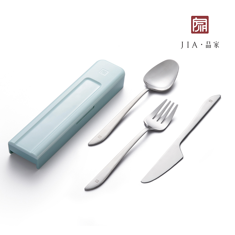 JIA Calligraphy II Togo Cutlery Set (Blue)