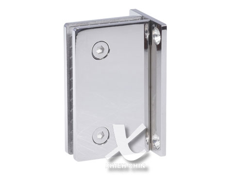 【協進五金】玻對牆 90度鉸鍊(直邊) #304拉絲, , large