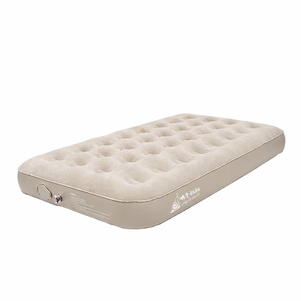 蝸牛叔叔露誉充氣床垫-單人款（露營必備 打地鋪 靜音睡墊 加大露營墊 ）, , large