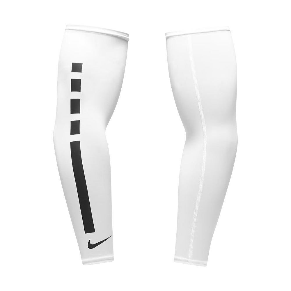 NIKE PRO ELITE 臂套 2.0 單裝入 健身 訓練 戶外運動 簡約 透氣 防曬 抗紫外線 人體工學 黑 白, , large