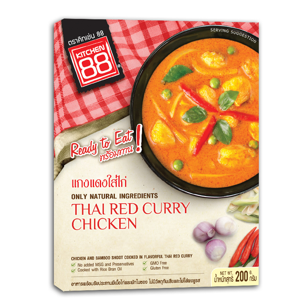 Kitchen泰式紅咖哩雞200g, , large