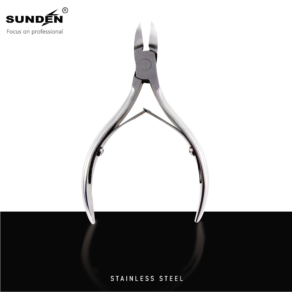 Professional Toenail Nipper for Thick and Ingrown Nails, Surgical Stainless Steel Blades, SUNDEN SD1801, , large