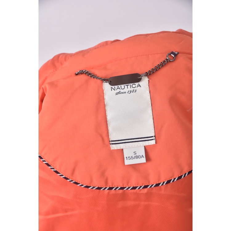 (S) nautica鴨絨橘色外套二手衣, , large