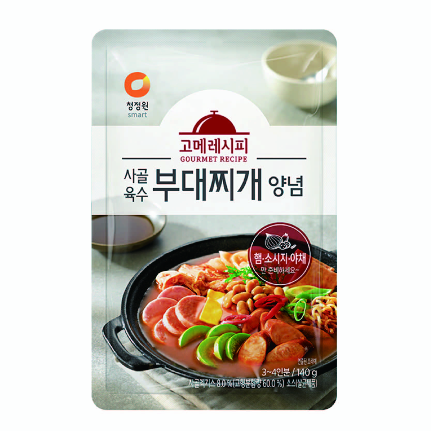 [敬永食品]清淨園-韓式部隊鍋醬140g, , large