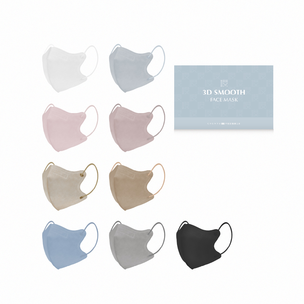 CHENYU 3D MAKEUP TRANSFER PROOF FACE MASK 10Piece