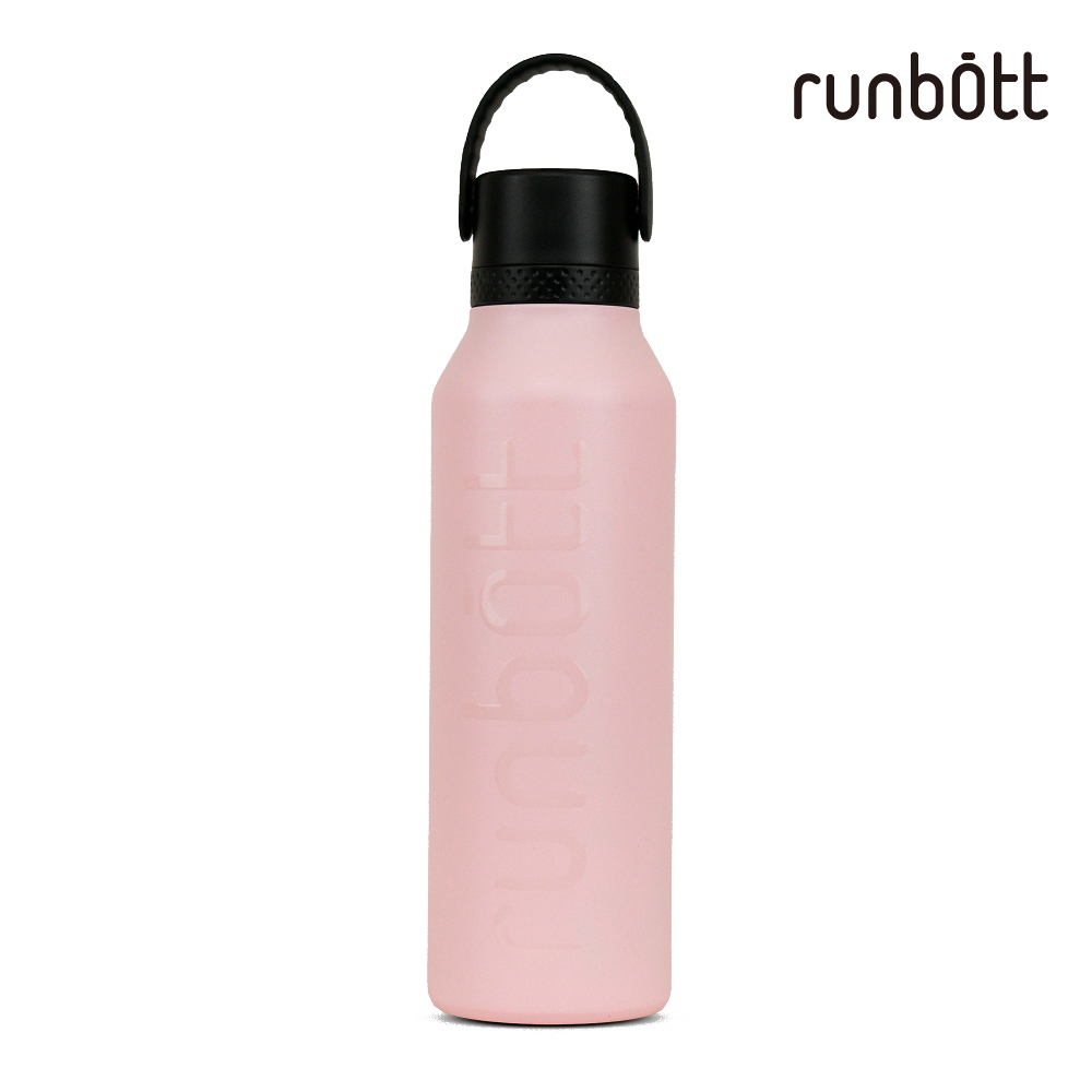 【runbott】Mii 輕量陶瓷保溫瓶600ml_經典粉_贈圓筒包裝盒