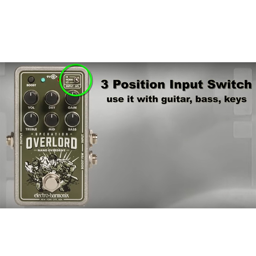 Electro Harmonix Nano Overlord 效果器【敦煌樂器】, , large