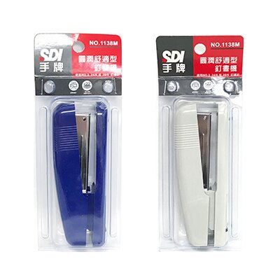 【龍品文創】手牌SDI 1138M 三號雙排訂書機-1台-顏色隨機出貨, , large