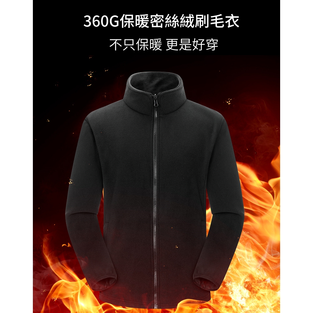 【天天免運】DZRZVD 杜戛地230865男款兩件式外套～防風防水外套+密絲絨刷毛衣～防水防風保暖、YKK拉鍊、銀狐絨, , large