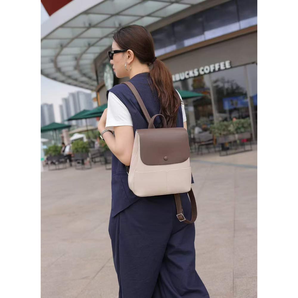 【FORYU】Women's Backpack Large Capacity Multi-Compartment Versatile Backpack Fashionable Backpack for Going Out Dates, , large