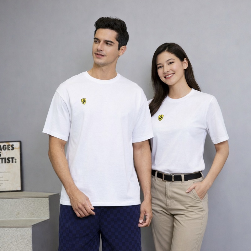 【FALALI】Short-sleeved cooling polo T-shirt - Men's (white), , large