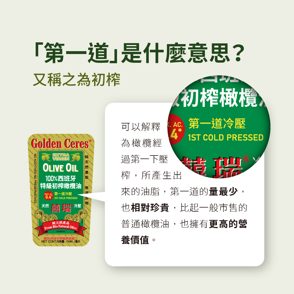 【囍瑞 BIOES】特級冷壓初榨 100% 純橄欖油(750ml)*3瓶, , large