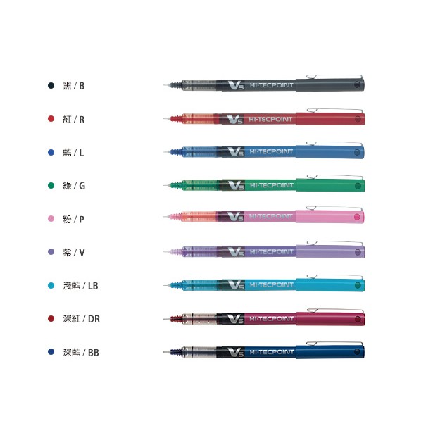百樂 PILOT V5鋼珠筆 BX-V5藍, , large