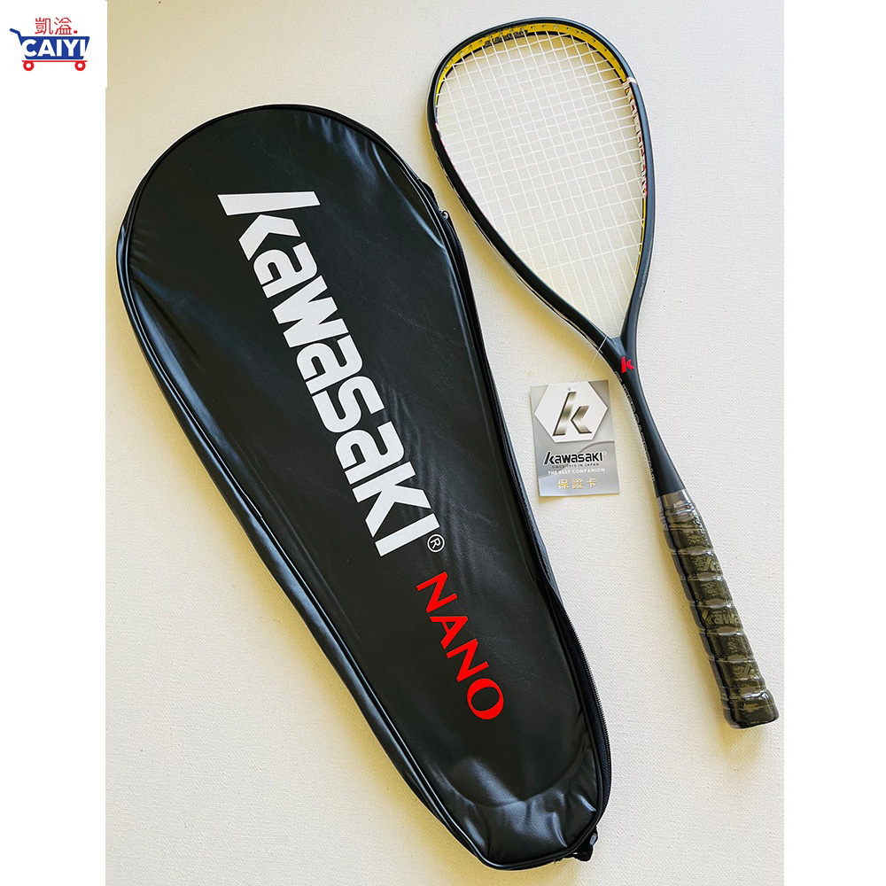 Kawasaki Super Carbon II 全碳纖維壁球拍 迴力拍, , large