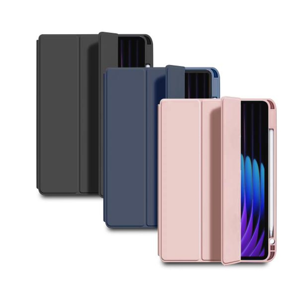 [MD85 Tri-Fold Timeless] Xiaomi Pad 7/7 Pro 11.2-inch Tablet Protective Case (Built-in Pencil Slot)