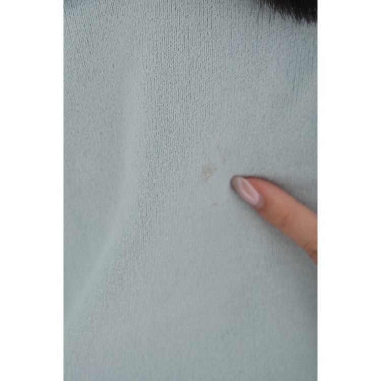 (S) giordano ladies質感V領綠色外套二手衣, , large