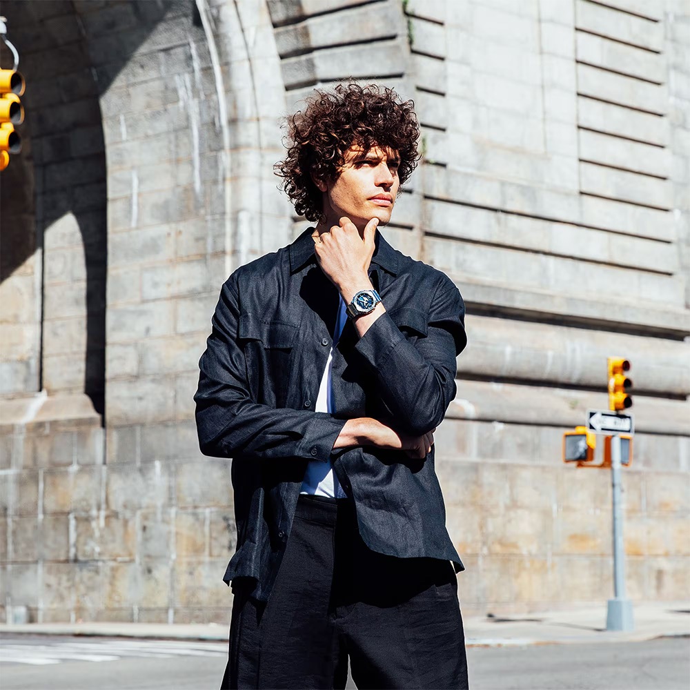 CASIO 卡西歐 G-SHOCK 金屬光系列八角雙顯電子錶手錶 GM-2110D-2B, , large