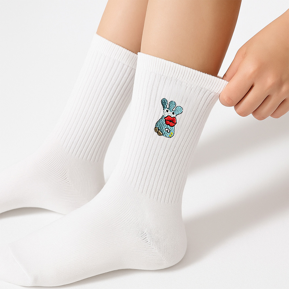 【啾愛你】PRO怪獸刺繡襪-三根毛, , large