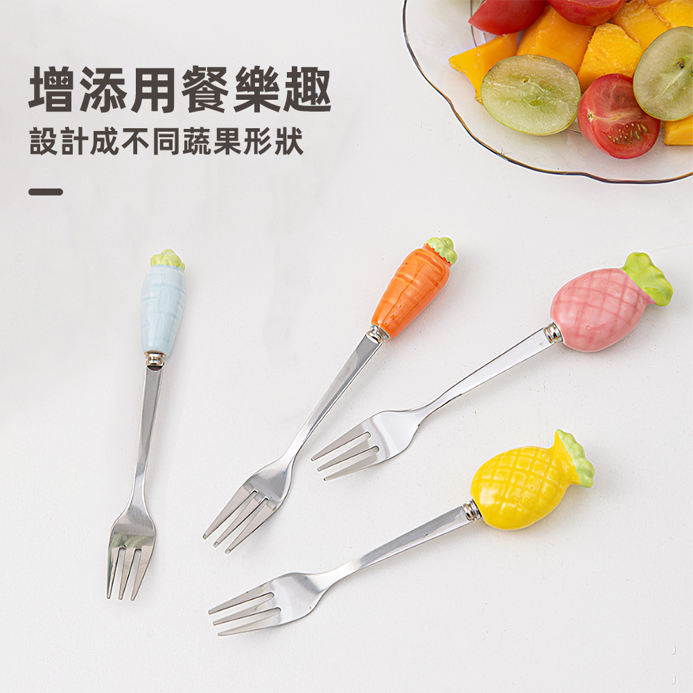 ceramic-fruit-fork-set, , large
