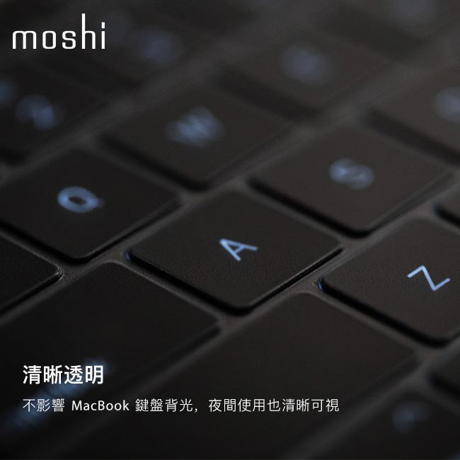 Moshi ClearGuard for MacBook Air 13 超薄鍵盤膜 (2018-2019, US透明), , large