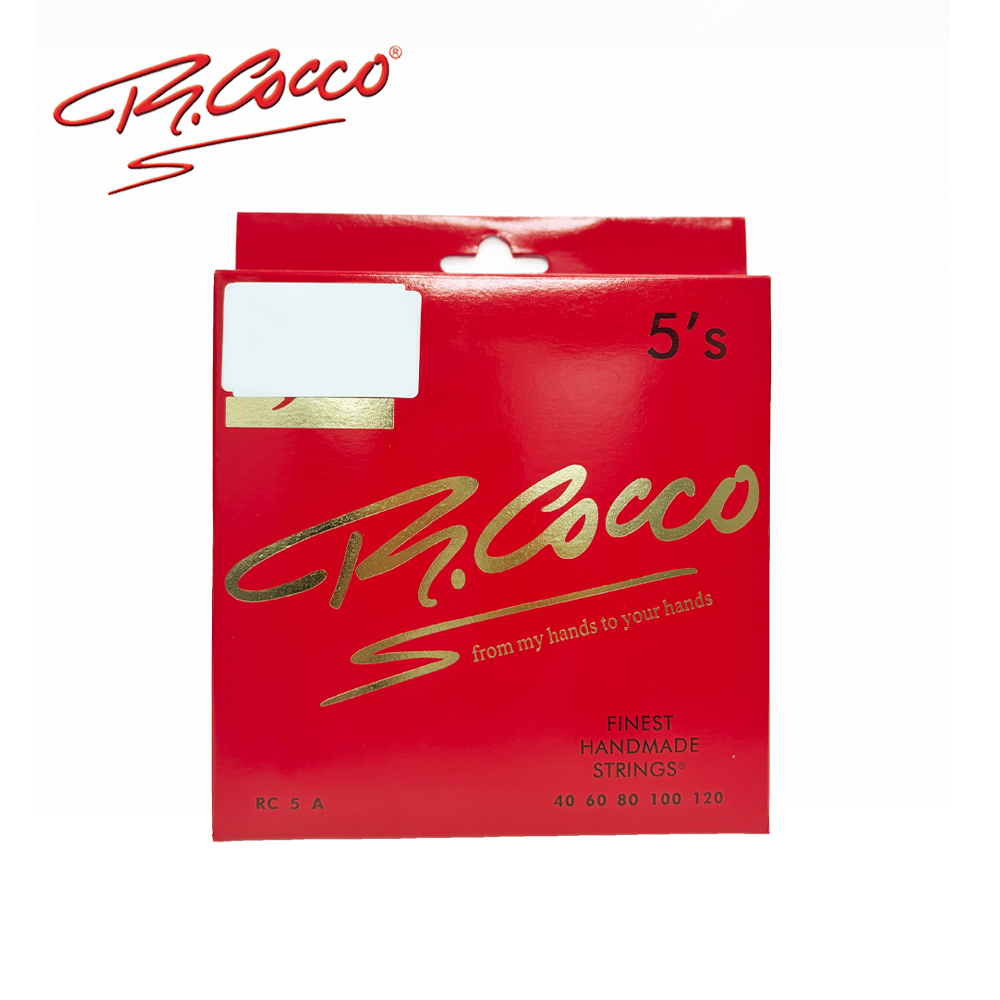 Richard Cocco RC5A-S 鋼弦 40-120 五弦貝斯套弦 義大利頂級手工製弦【敦煌樂器】, , large