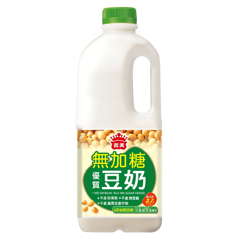 義美優質豆奶蛋白質3.7(無加糖)2000ml, , large