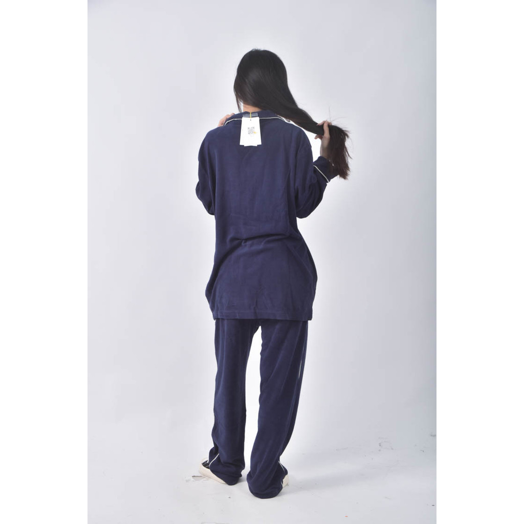 (3XL) want it isnt圖案睡衣藍色套裝二手衣, , large