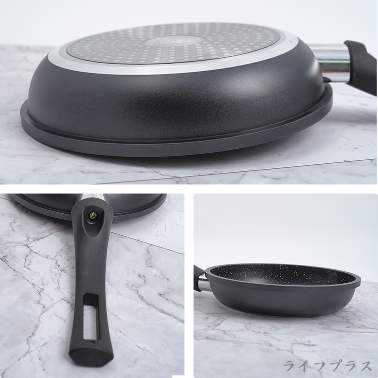 御鼎麥飯石平底鍋-18cm-1支, , large