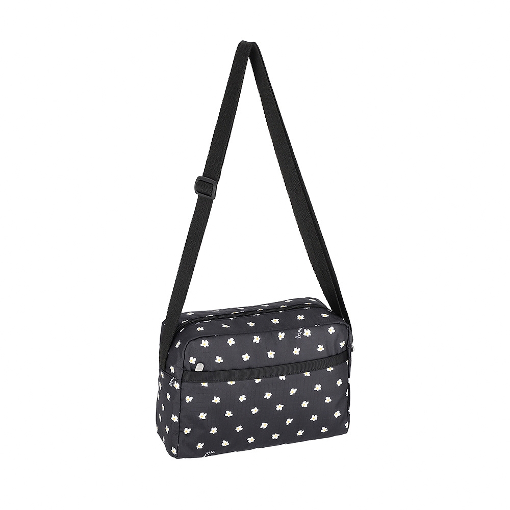 Lesportsac Daniella Crossbody 拉鍊斜背包/ 俏皮小雛菊, , large