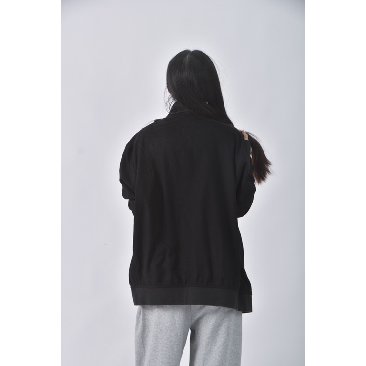 (XL) tommy hilfiger高領拉鍊黑色外套二手衣, , large