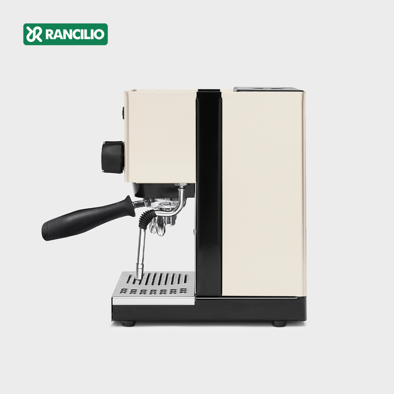 【Rancilio 藍奇里奧】Silvia 單鍋爐單孔 家用半自動咖啡機（時尚白）｜義式咖啡機, , large