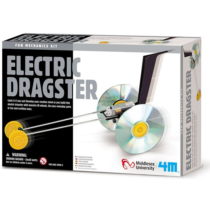 【4M STEAM】Electric Dragster