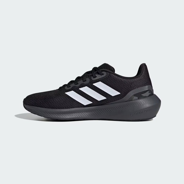 Adidas Runfalcon 3.0 男 慢跑鞋 運動 休閒 跑鞋 透氣 緩震 基本款 黑灰白 [IE0742], , large
