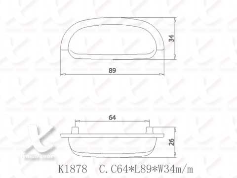 【協進五金】把手 吊水霧鎳(小包), , large