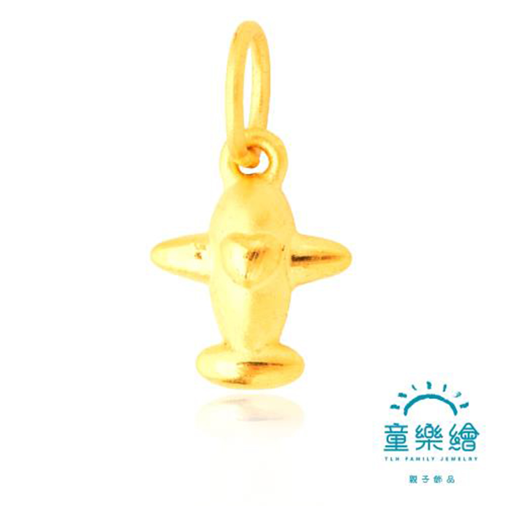 【童樂繪金飾】小小機長兒童紅繩手鍊 約重0.07錢±0.03(彌月金飾 彌月禮), , large