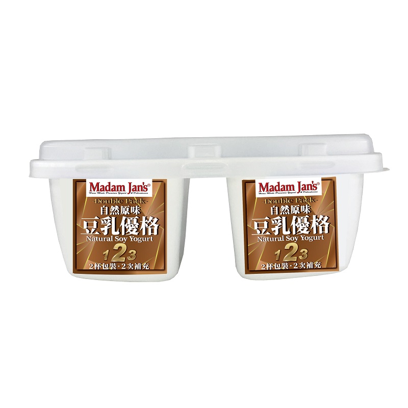Plain Soy Yogurt - 180g, , large