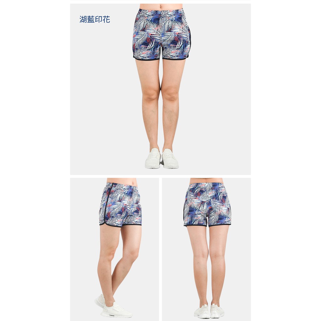 Tectop探拓戶外92442印花款彈力跑步短褲 透濕 排汗 輕量 快乾, , large