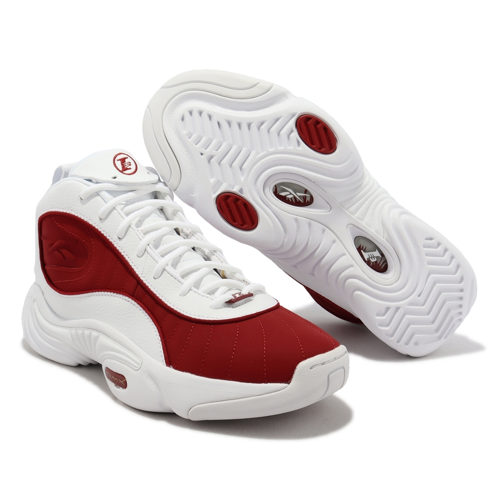 REEBOK ANSWER III 籃球鞋 復刻 經典 艾佛森 大尺碼 白紅 100070300 23FW 【樂買網】, , large