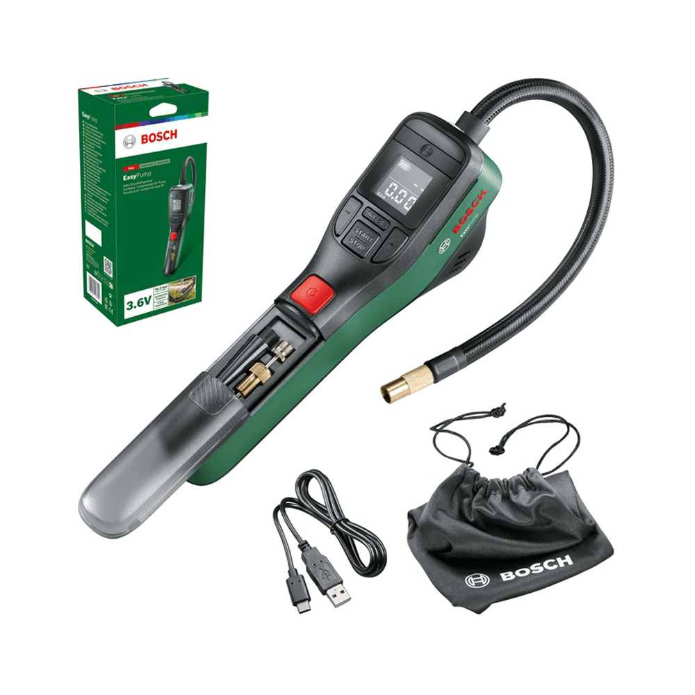【BOSCH博世】 3.6V多功能電動打氣機 EasyPump, , large