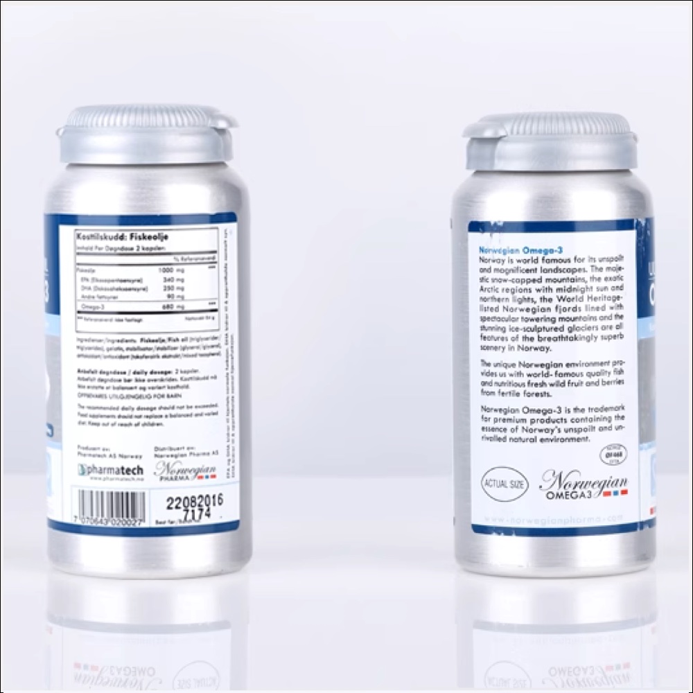 挪威北極熊頂級深海魚油膠囊二瓶, , large